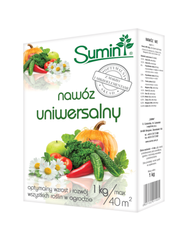 SUMIN NAWÓZ UNIWERSALNY 1 kg OPTYMALNY SKŁAD