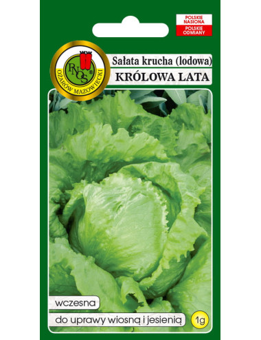 SAŁATA KRUCHA LODOWA KRÓLOWA LATA 1g