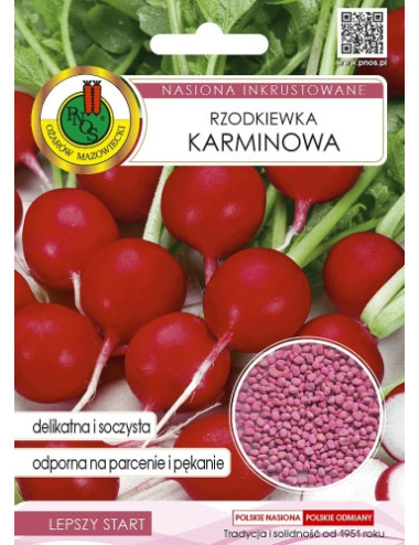 RZODKIEWKA KARMINOWA INKRUST. 10g