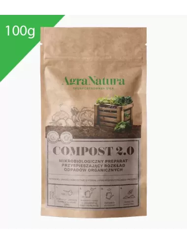 COMPOST 2.0 100g bakterie do kompostownika AGRA NATURA