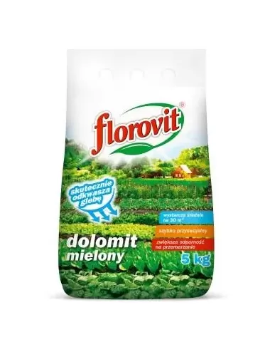 FLOROVIT DOLOMIT mielony 5 kg