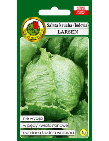 SAŁATA GŁOWIASTA KRUCHA LARSEN 1g